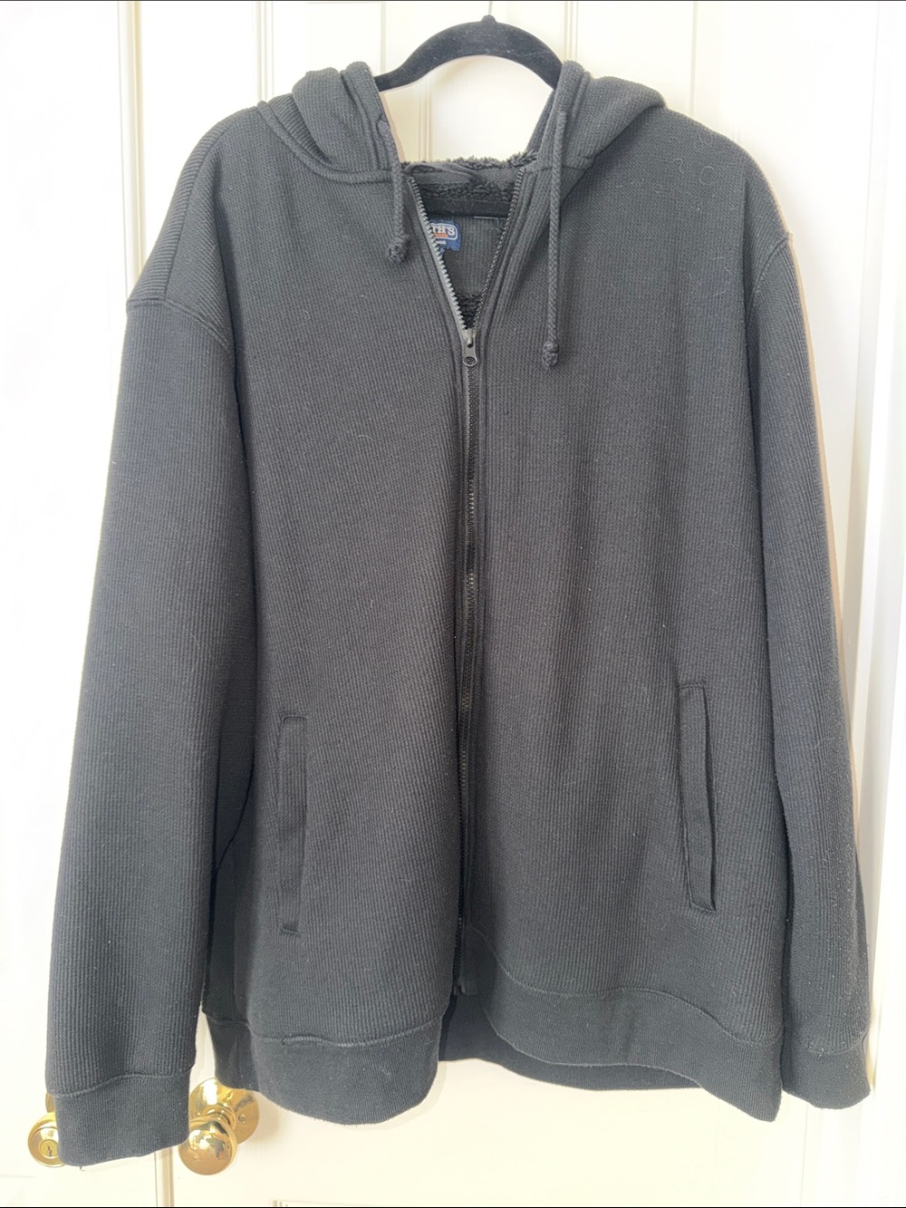 Smith’S Workwear Men's Black Full-Zip Hoodie- Sz XXL
